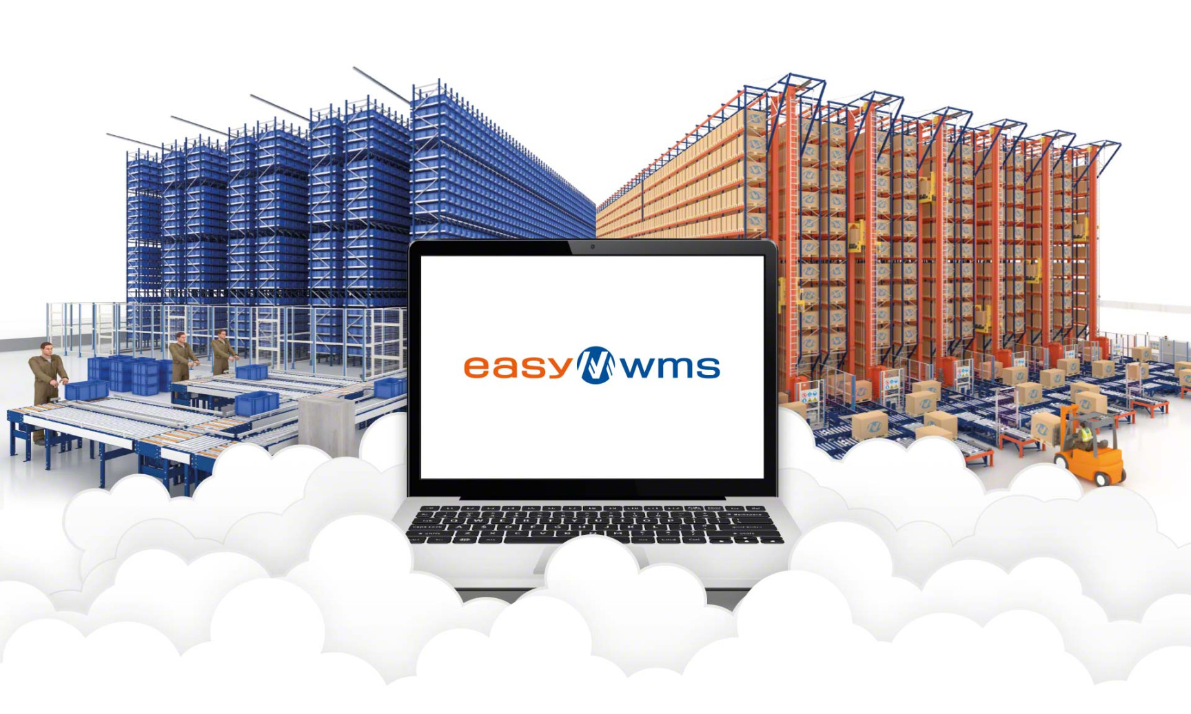 Web-based warehouse management software - Mecalux